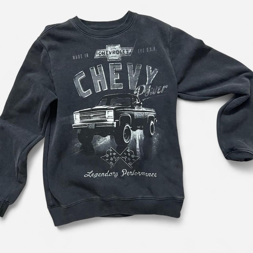 Black Chevy Crewneck Sweatshirt Sweatshirt B95e