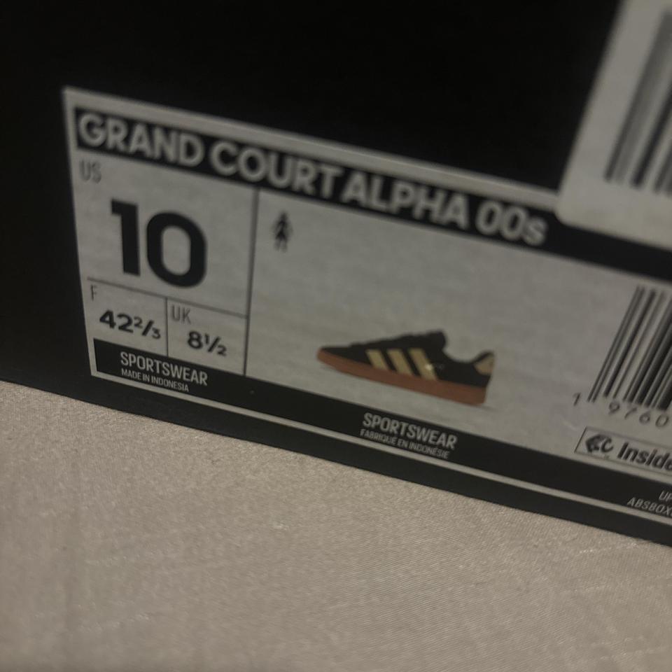 Adidas Grand Court Alpha Black 6cd9 3
