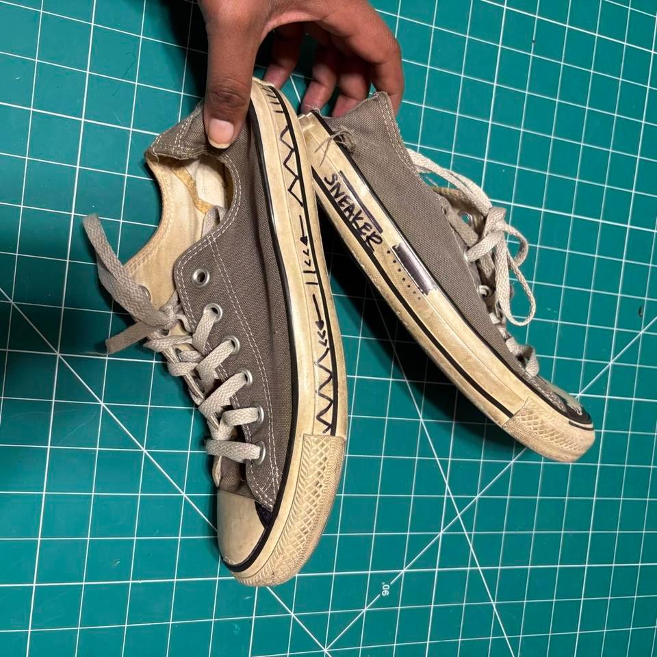 Y2k Grey Converse All Star 2