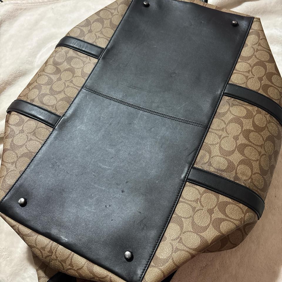 Coach Brown Duffle Bag With 2cb9 8