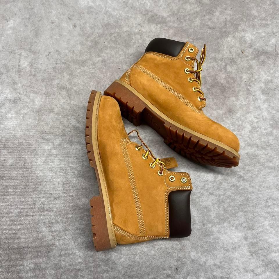 Timberland Premium Tan Suede Leather 8742 4