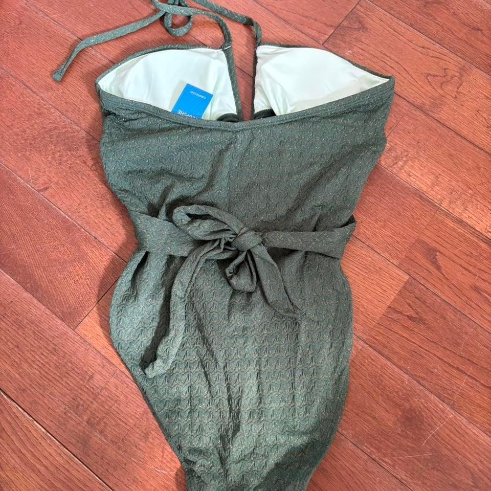 Green One Piece Swimsuit With Df94 4