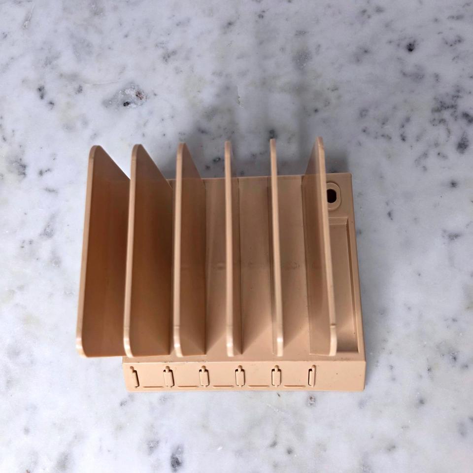 Vtg Collins Tidi Desk Tan 2
