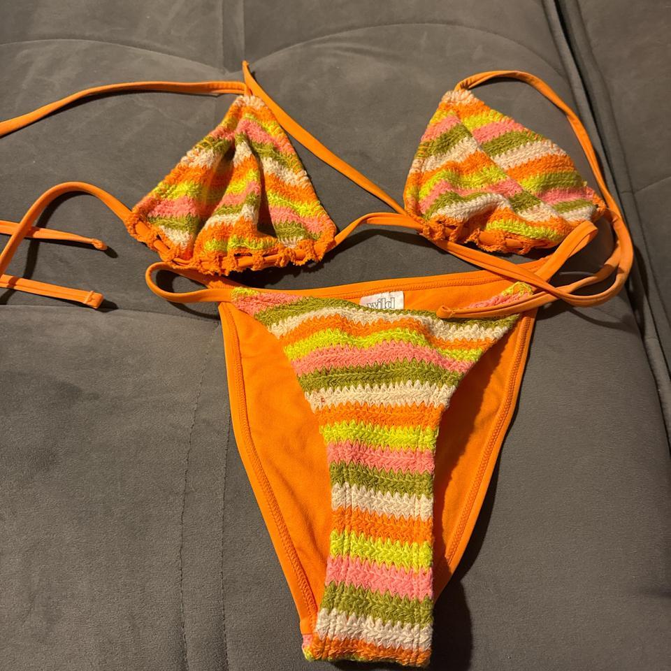 Cute Tropical Bikini Set Never E216