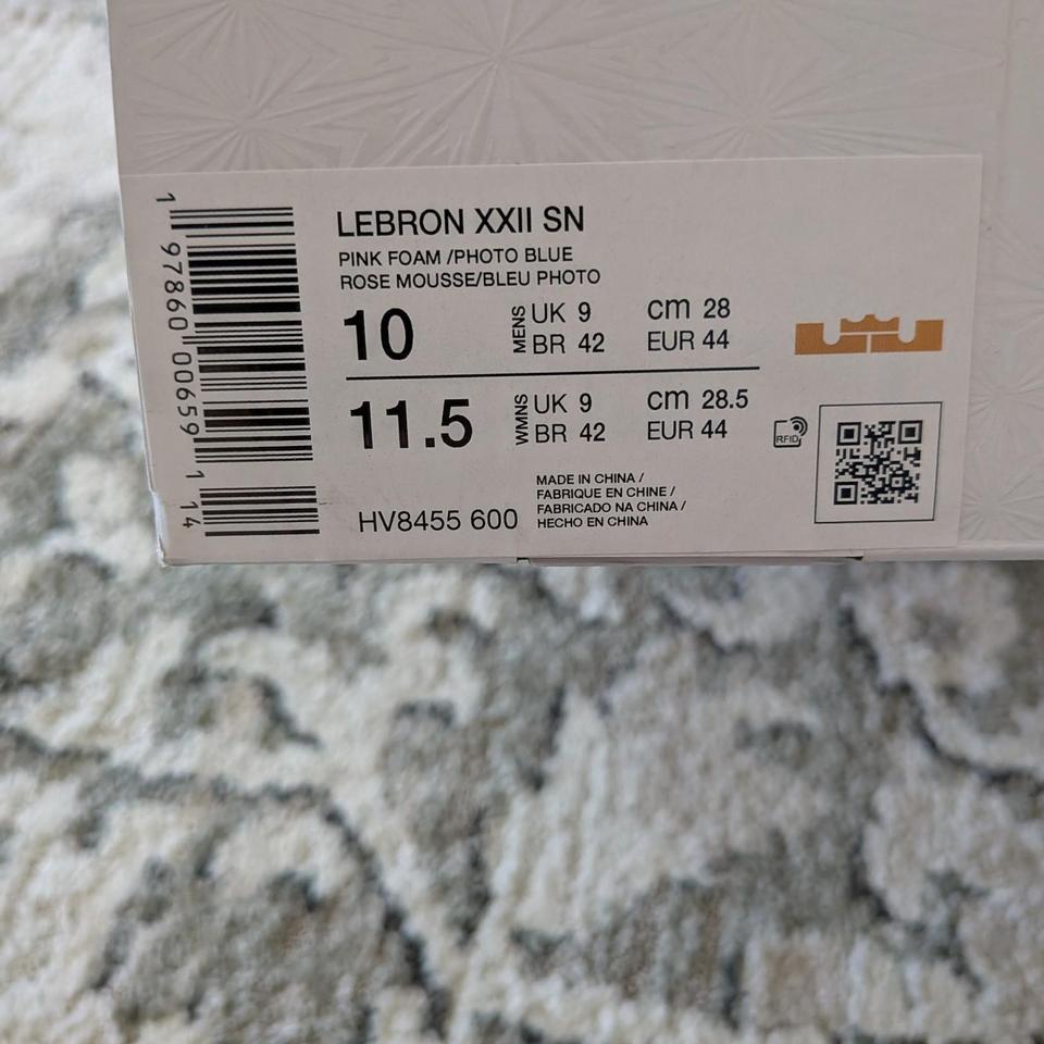 Nike Lebron 22 Pink I 8335 6