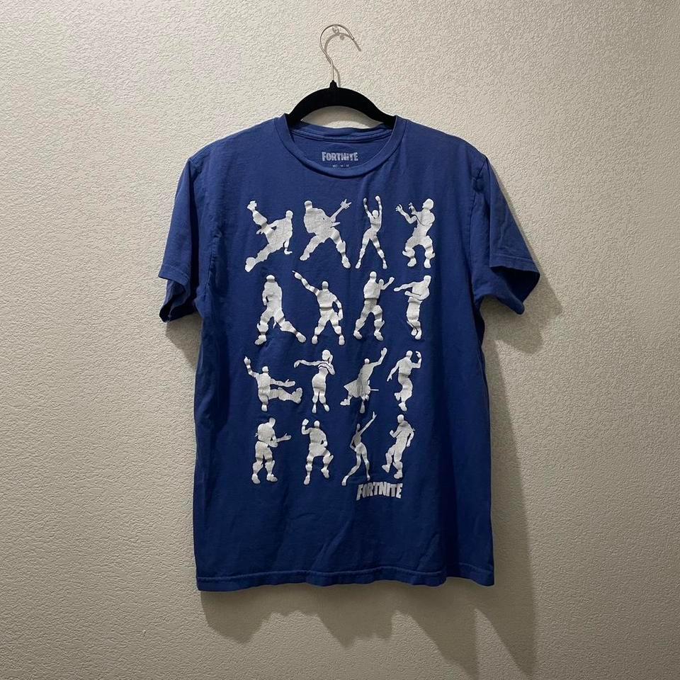 M Blue Fortnite Graphic Tee 0441