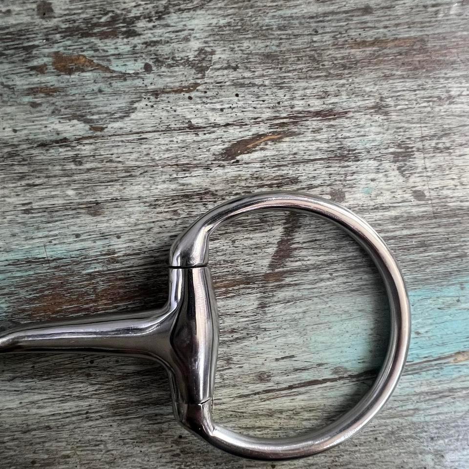 Horse Eggbutt Snaffle Bit 3cce 5