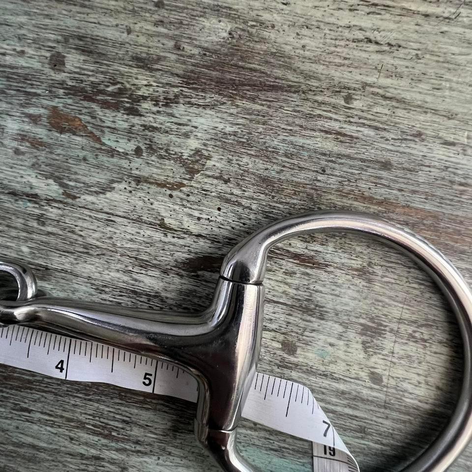 Horse Eggbutt Snaffle Bit 3cce 3