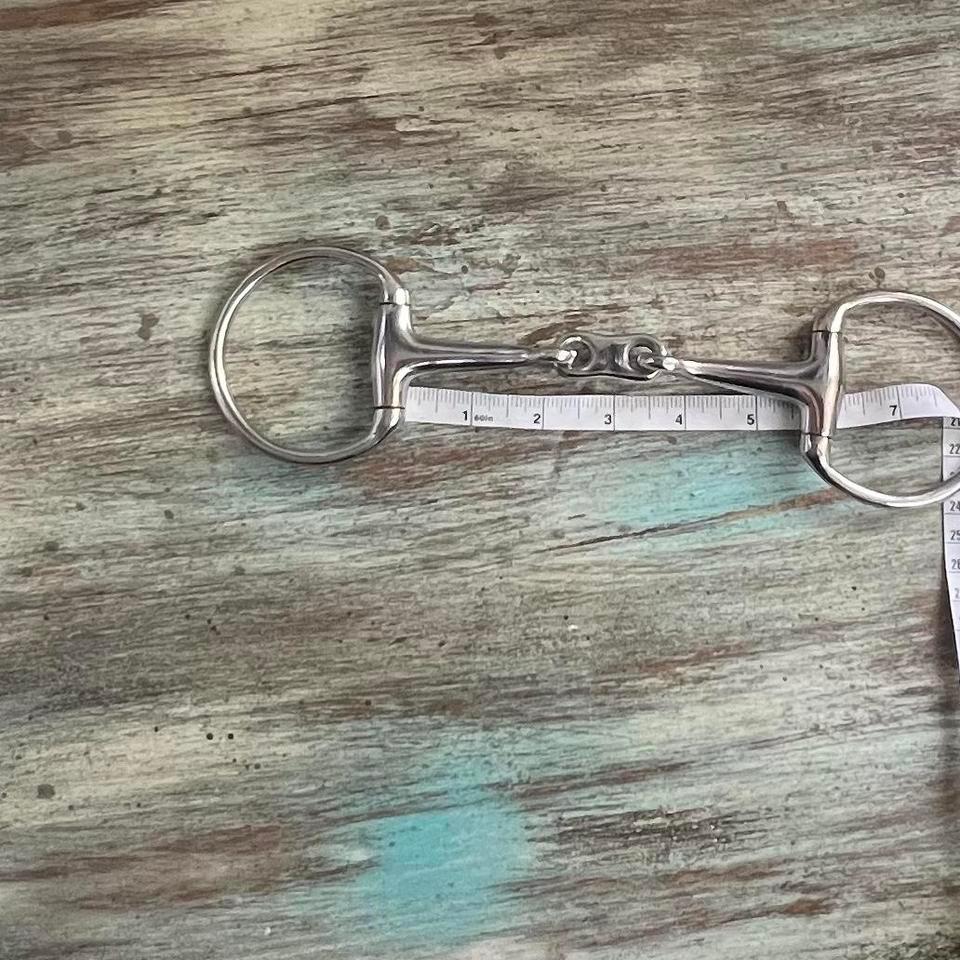 Horse Eggbutt Snaffle Bit 3cce
