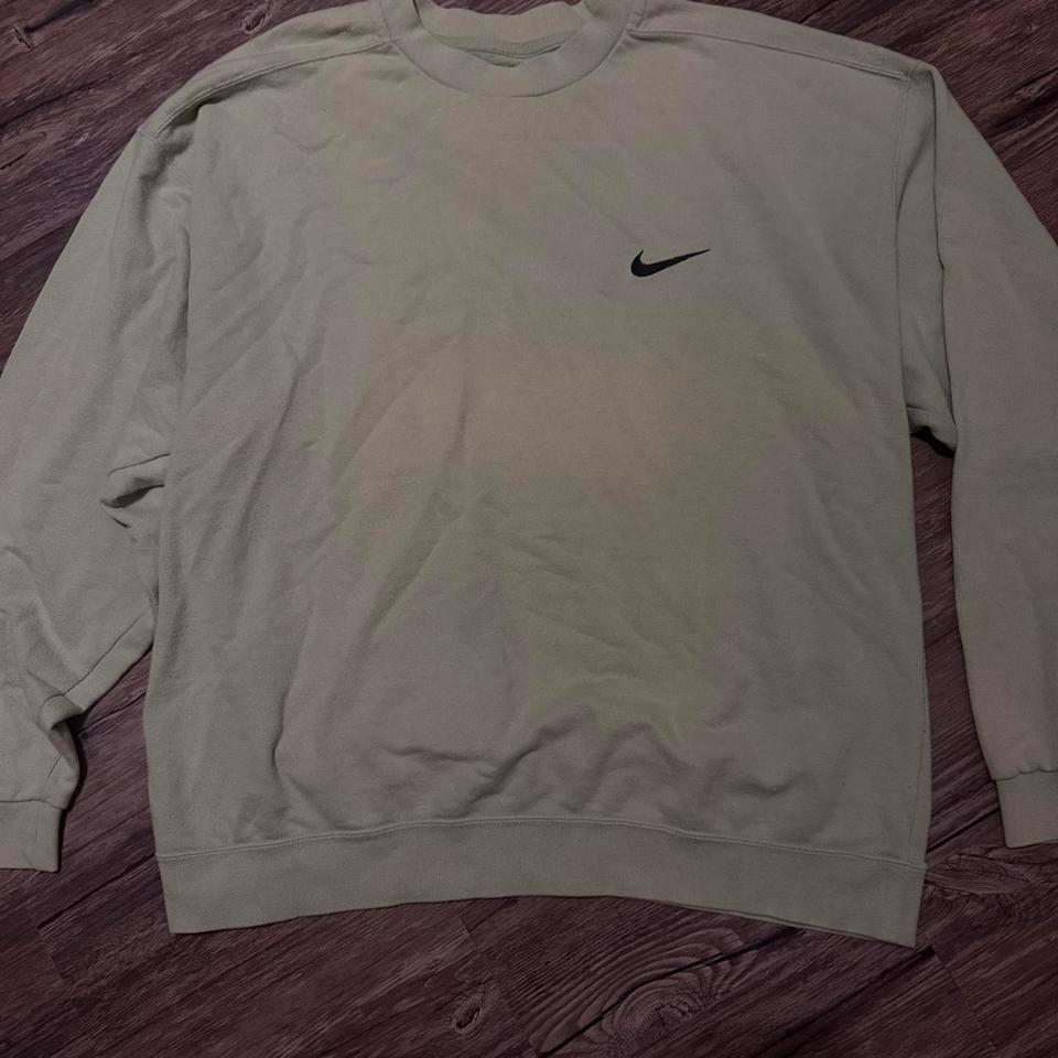 Nike Green Crewneck Sweatshirt Size Ae64