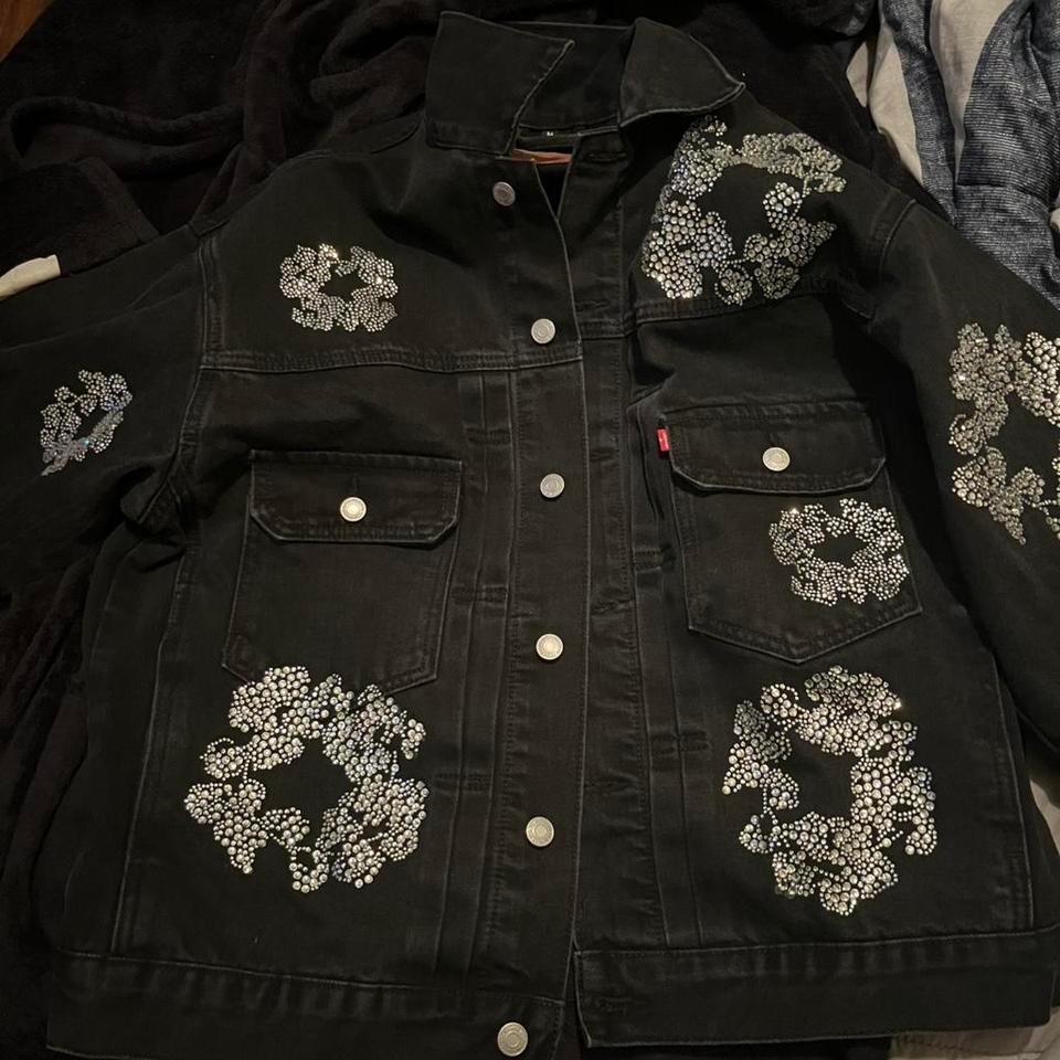 Black Denim Tears Rhinestone Jean 2