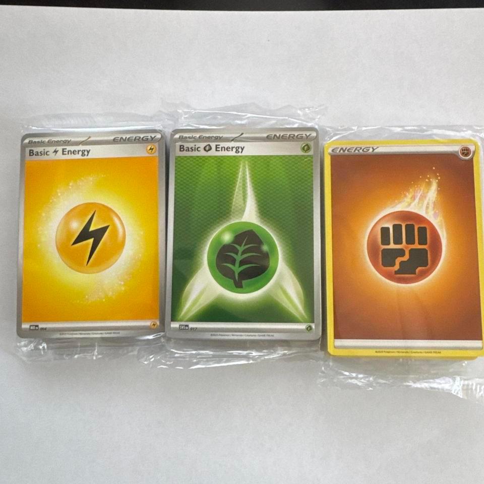 3x Packs Of Pokemon Energy 10c6