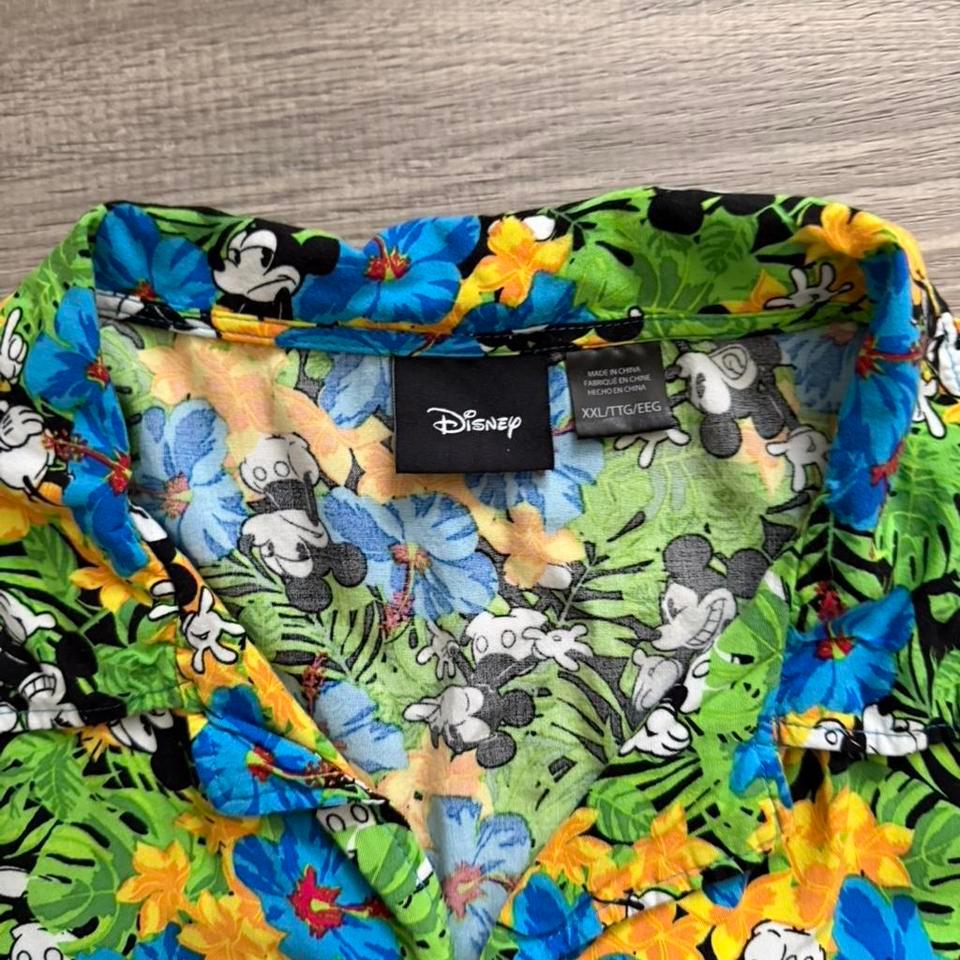 Disneys Mickey Mouse Hawaiian Shirt 1b82 6
