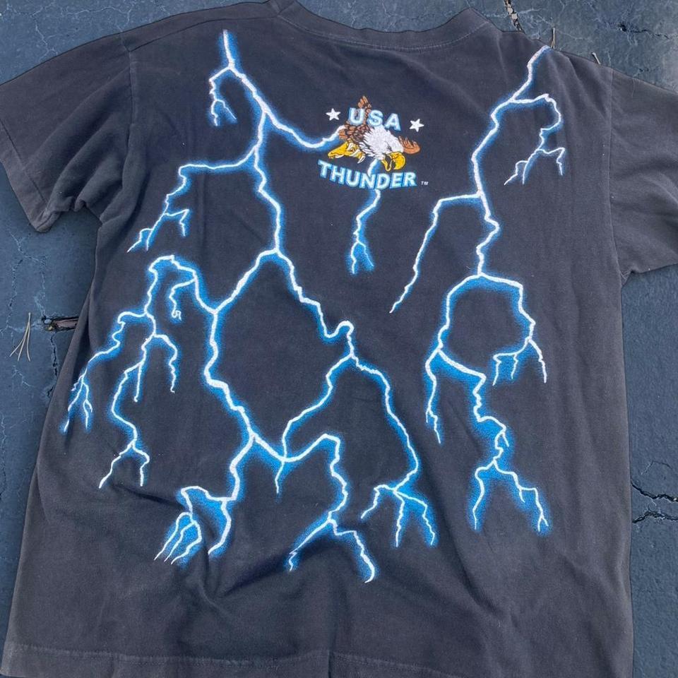 90s American Thunder Lightning Bolt C043 3