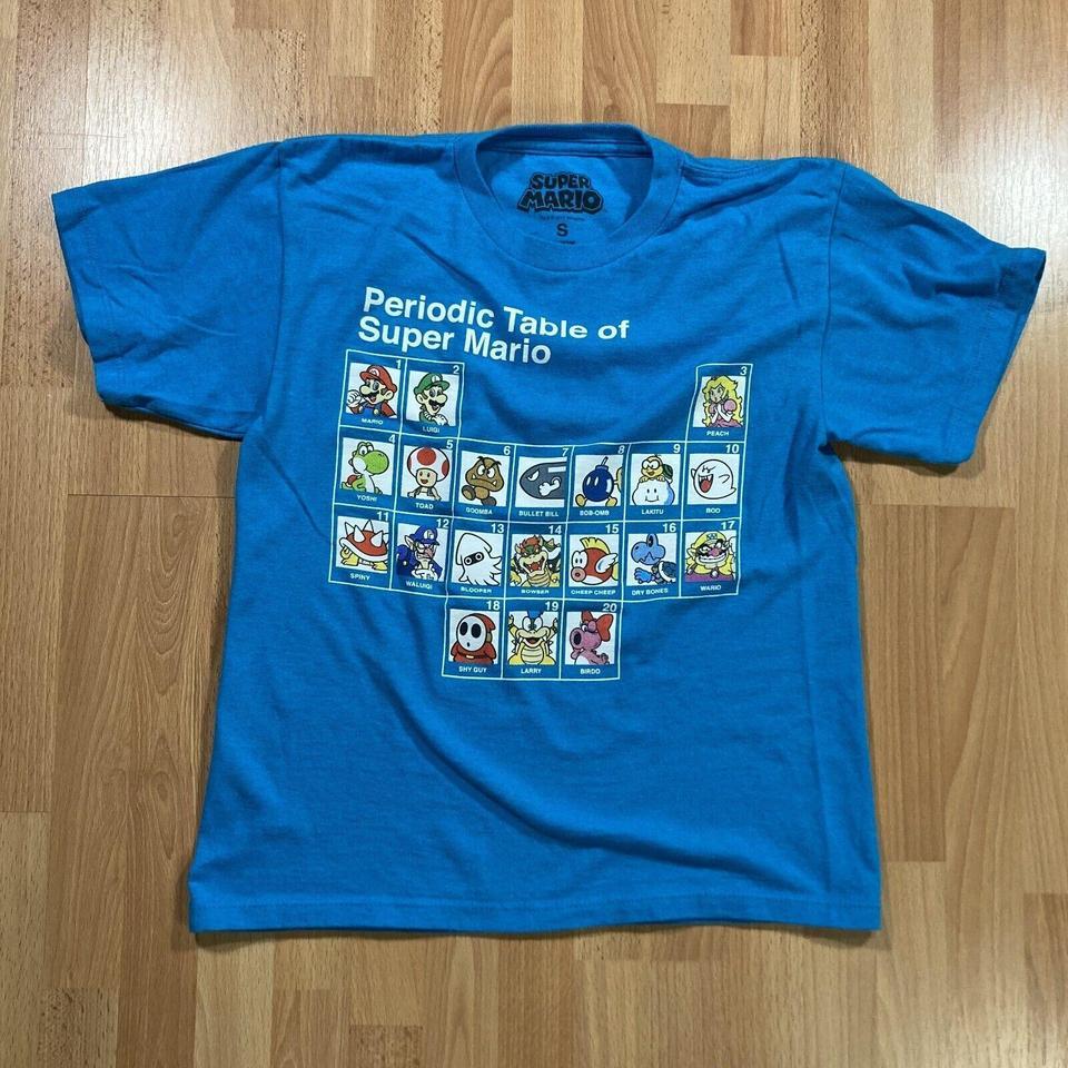 Nintendo Super Mario Periodic Table