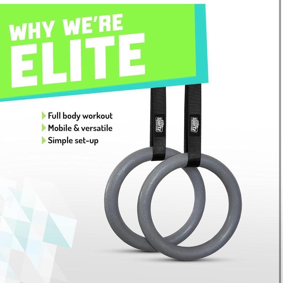 The Elite Gym Rings With 7