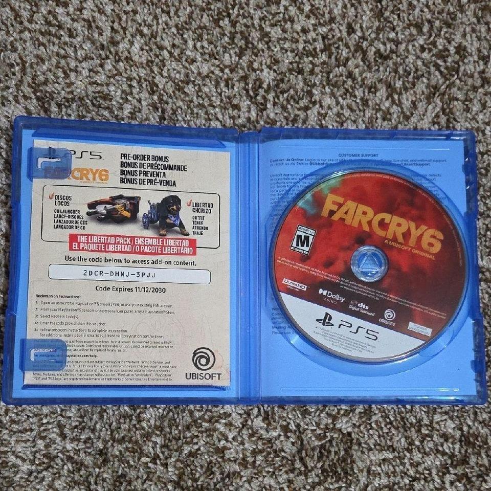 Ps5 Farcry 6 Game For 3