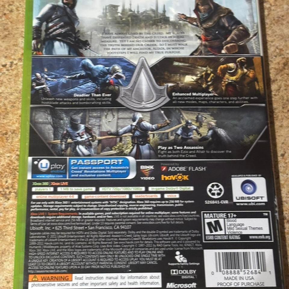 Assassins Creed Revelations Xbox 360 2