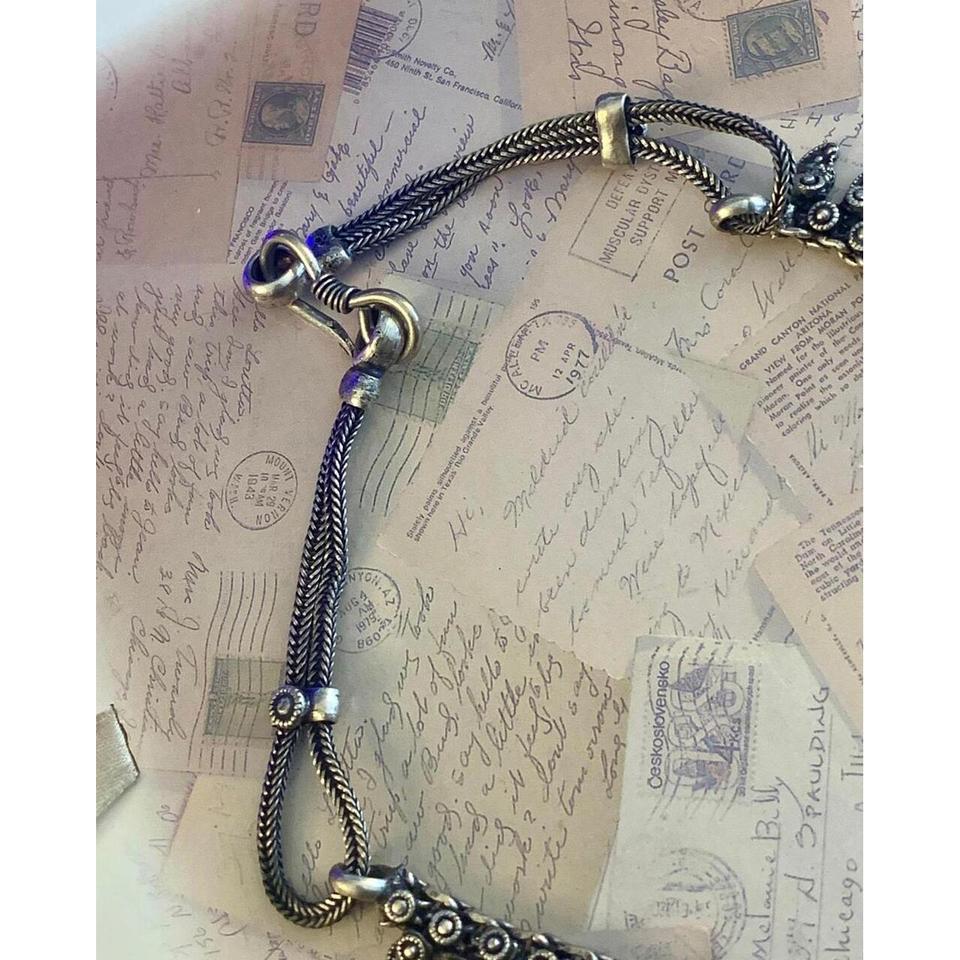 Tested Sterling Silver Articulated Paisley B03a 7