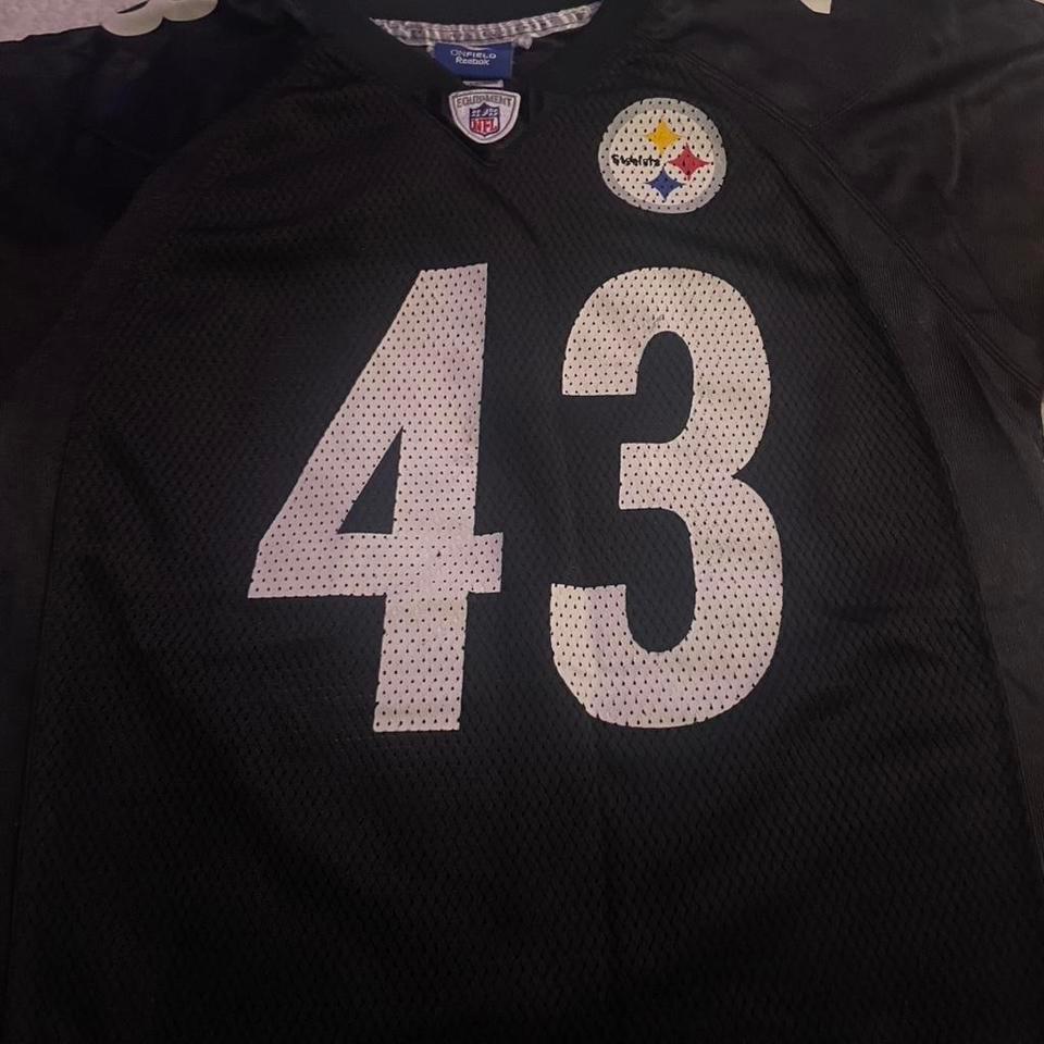 Reebok Black Pittsburgh Steelers Troy 36f2