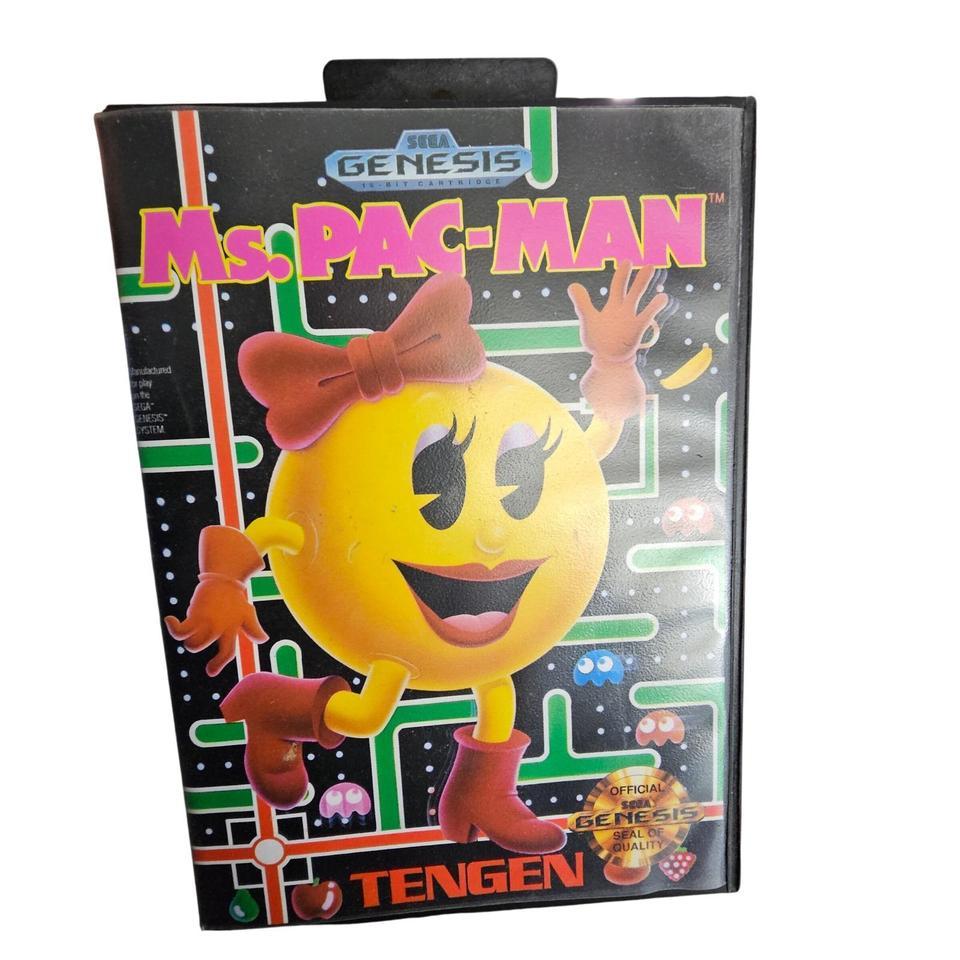 Ms Pac Man Sega Genesis Game 7010