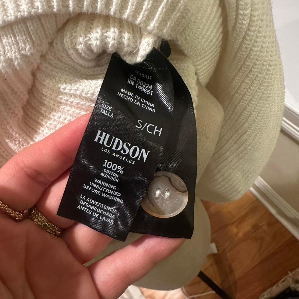 Hudson Jeans Oversized Cotton 637b 6