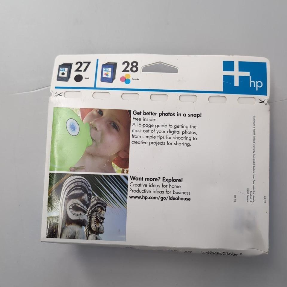 Hp 27 28 Tri Colorblack Ink 43fa 4