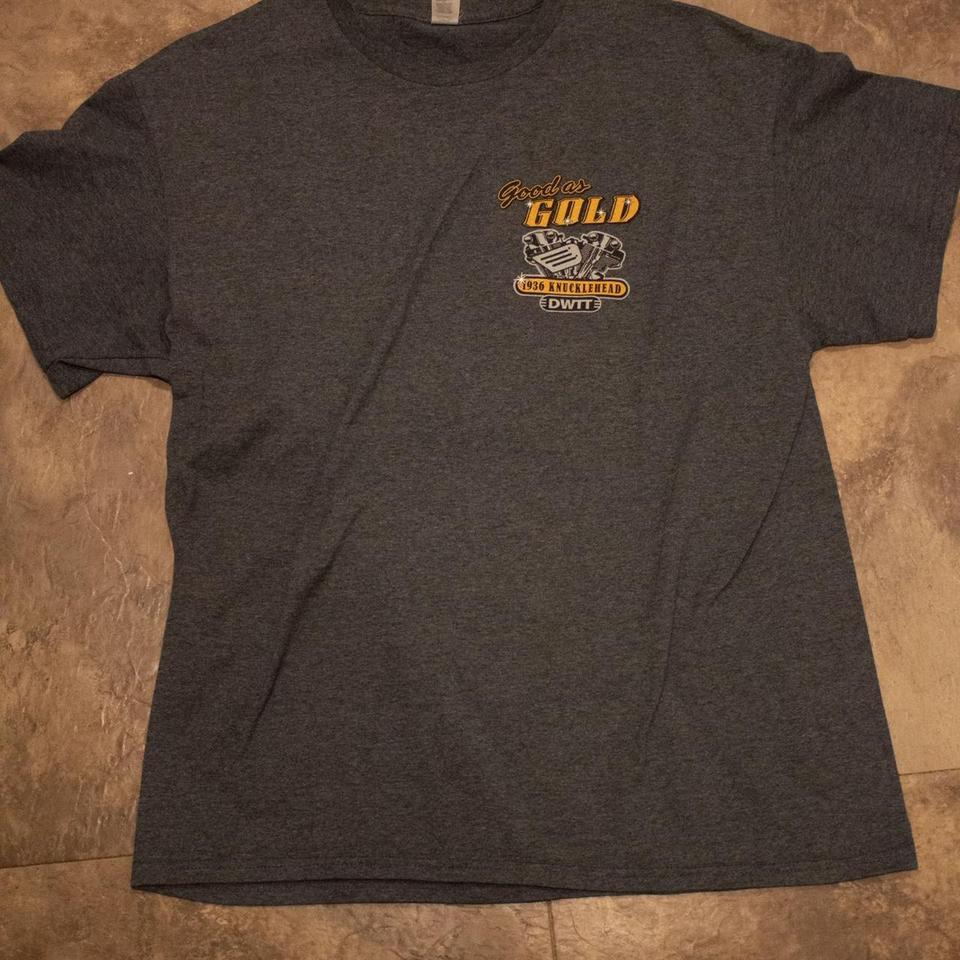 Motorcycle Harley Knucklehead Tee On