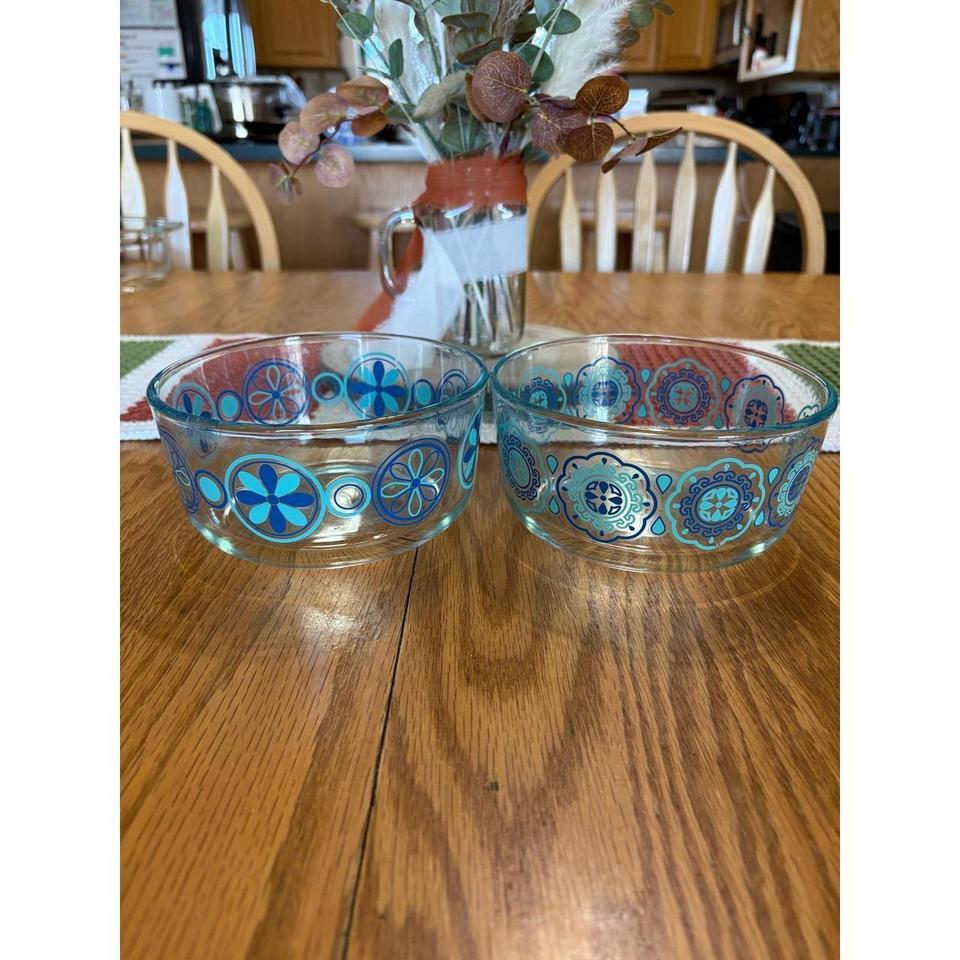 Pyrex Glass Storage Bowls Set A3b0 4