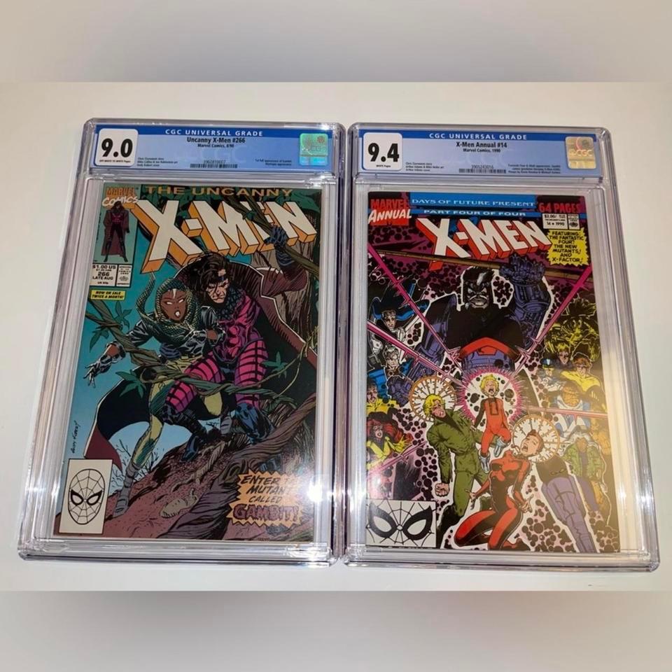 Uncanny X Men 266 And X Men
