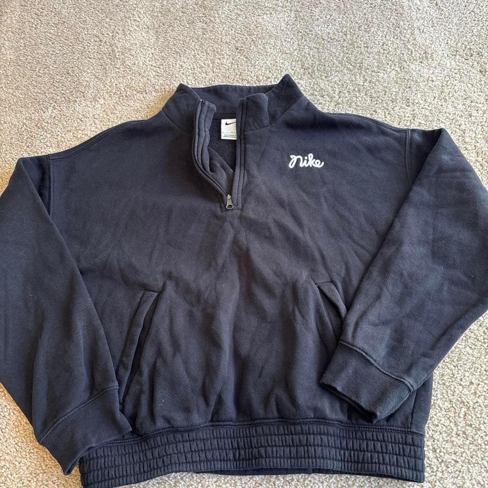 Nike Black Quarter Zip Sweatshirt 5636