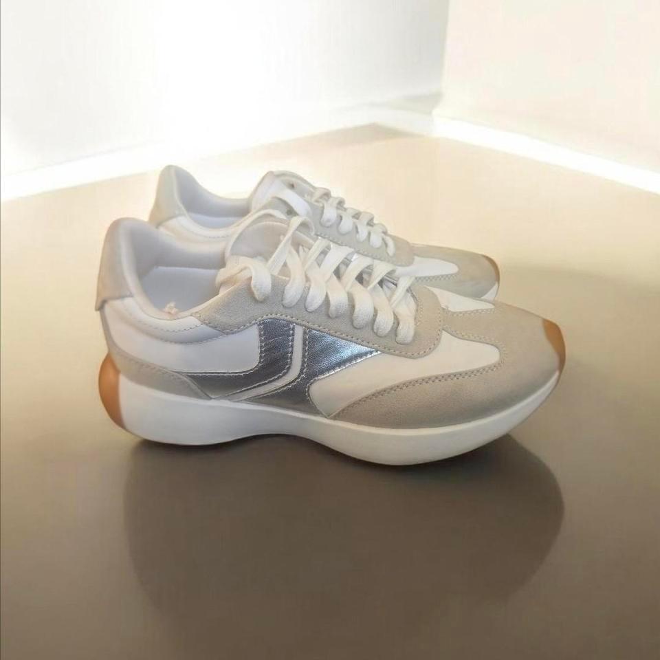 Steve Madden White Trainers Sneakers 0194 3