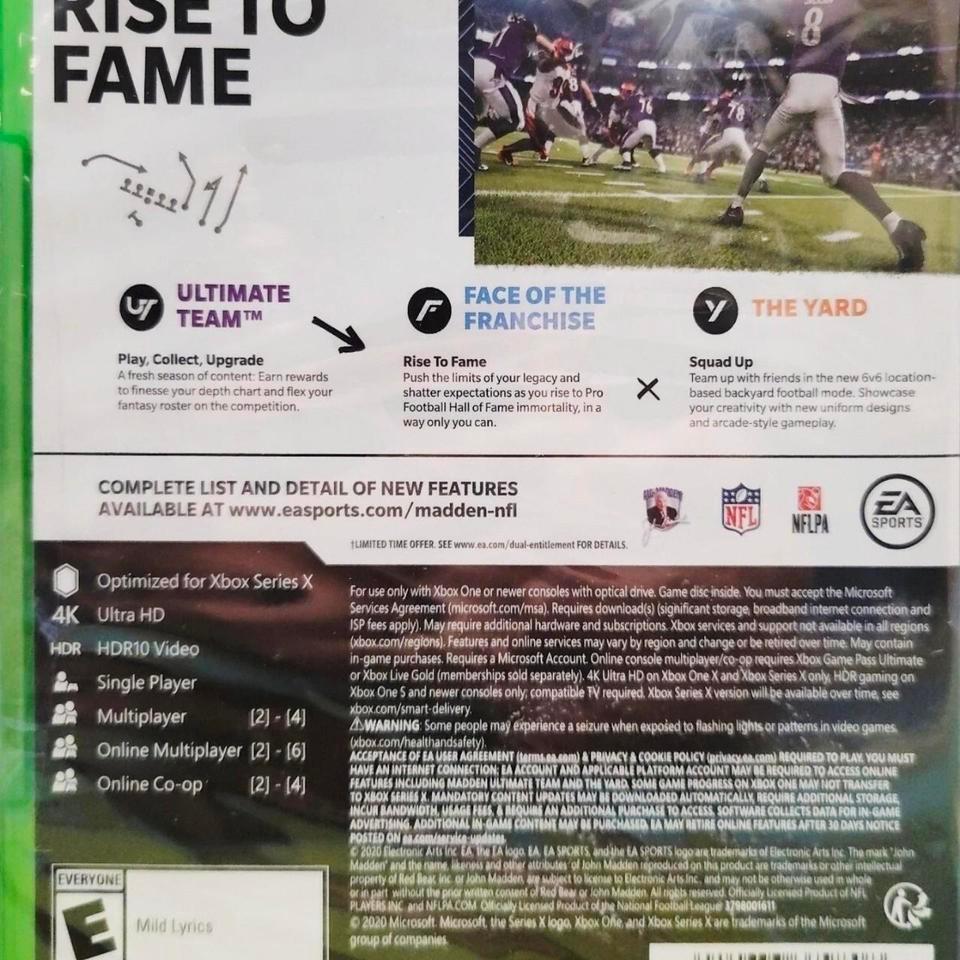 Madden Nfl 21 Xbox C7db 2