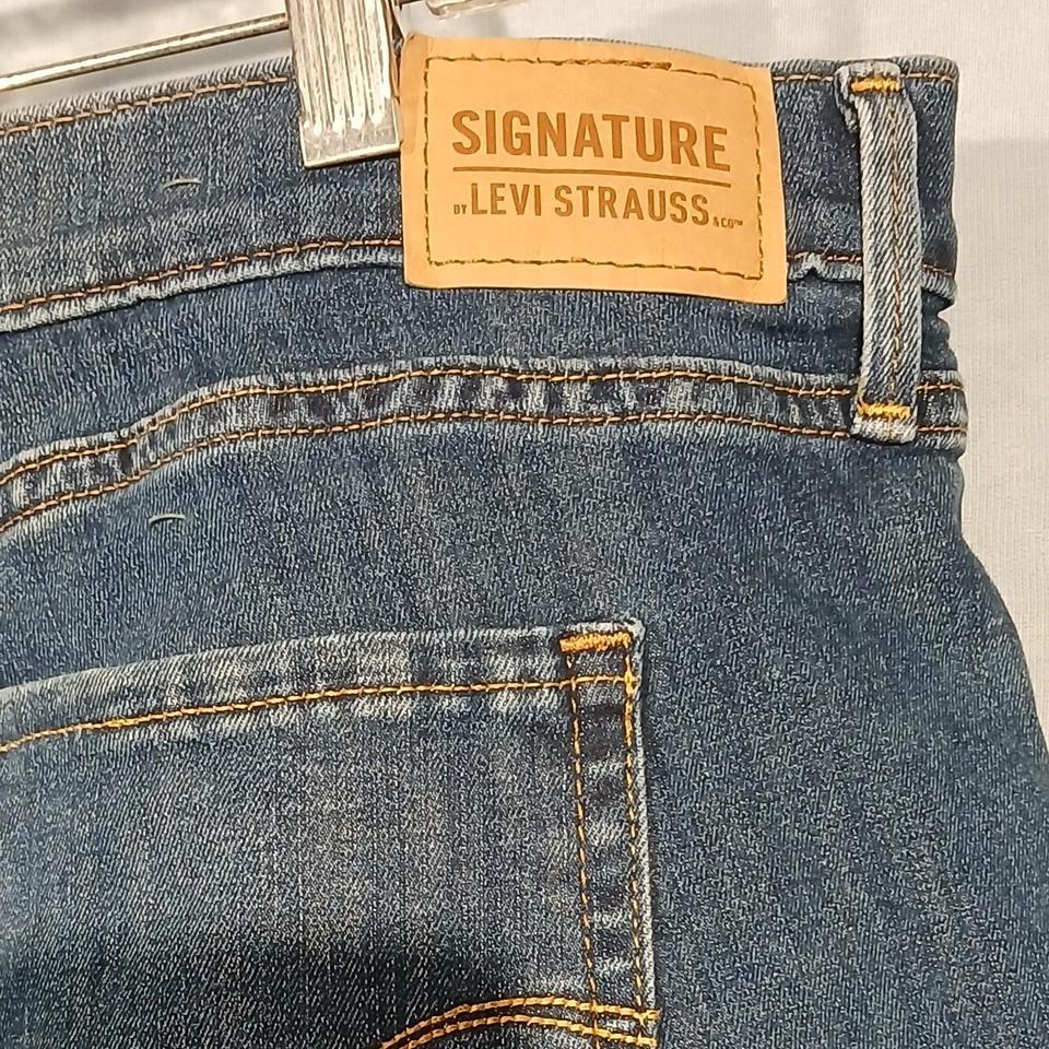 Levis Blue Denim Bermuda Shorts 23b3 4