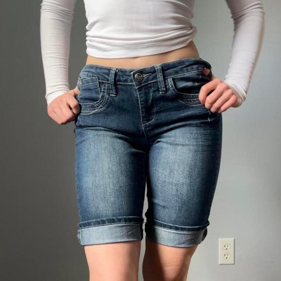 Y2k Earl Jean Bermuda Shorts B9fe 5
