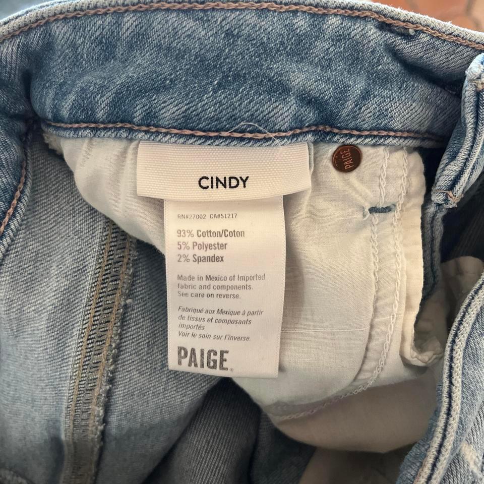 High Waisted Blue Denim Jeans Straight 782f 2