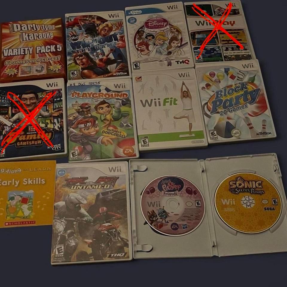 Used Wii Games All Of