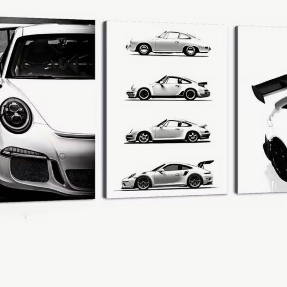 3 Car Posters For Room