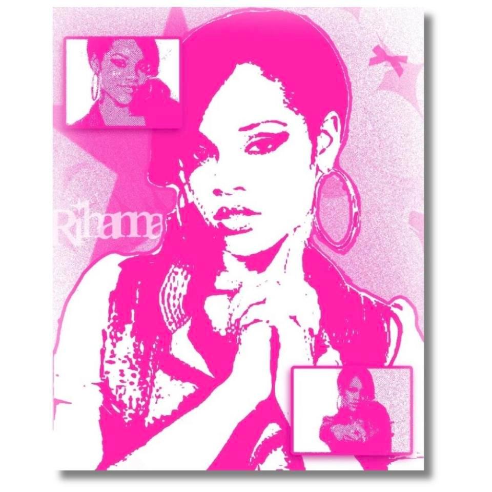 Rihanna 2000s Music Poster Size 045d