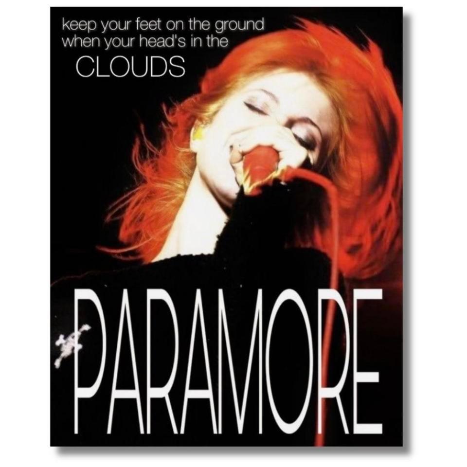 Paramore Music Poster Size 8x10 D417