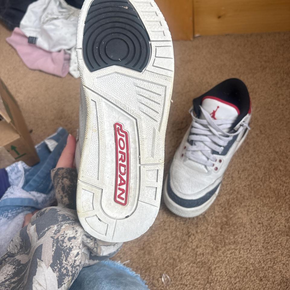 Jordan 3 White And Red A9b9 5