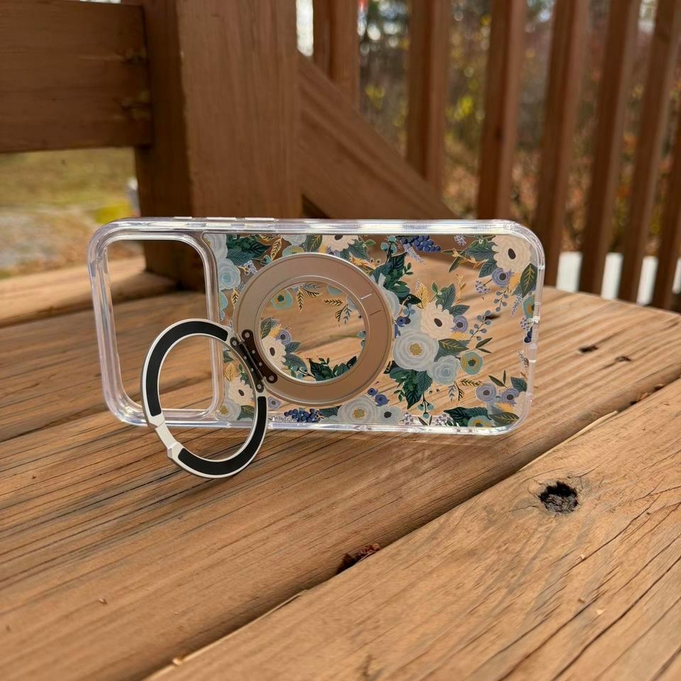 Blue Floral Phone Case 2