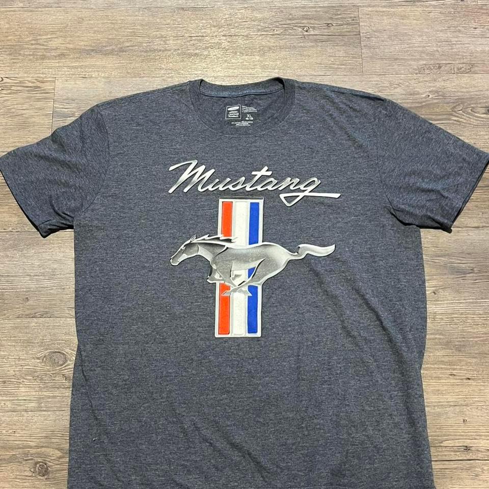 Ford Mustang Grey T Shirt Mustang 53db