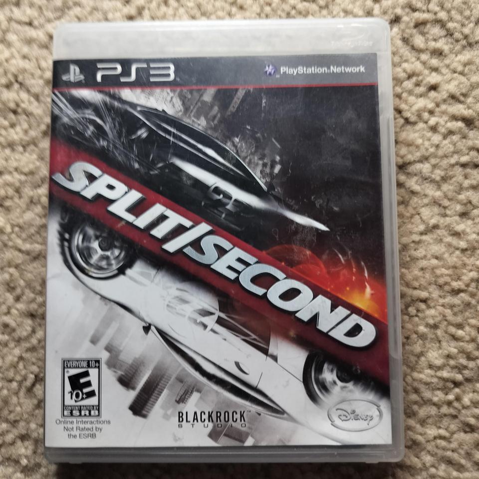 Split Second Ps3 Game Disc