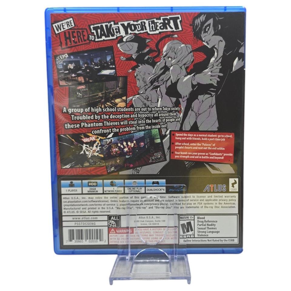 Persona 5 For Playstation 4with 1b58 2