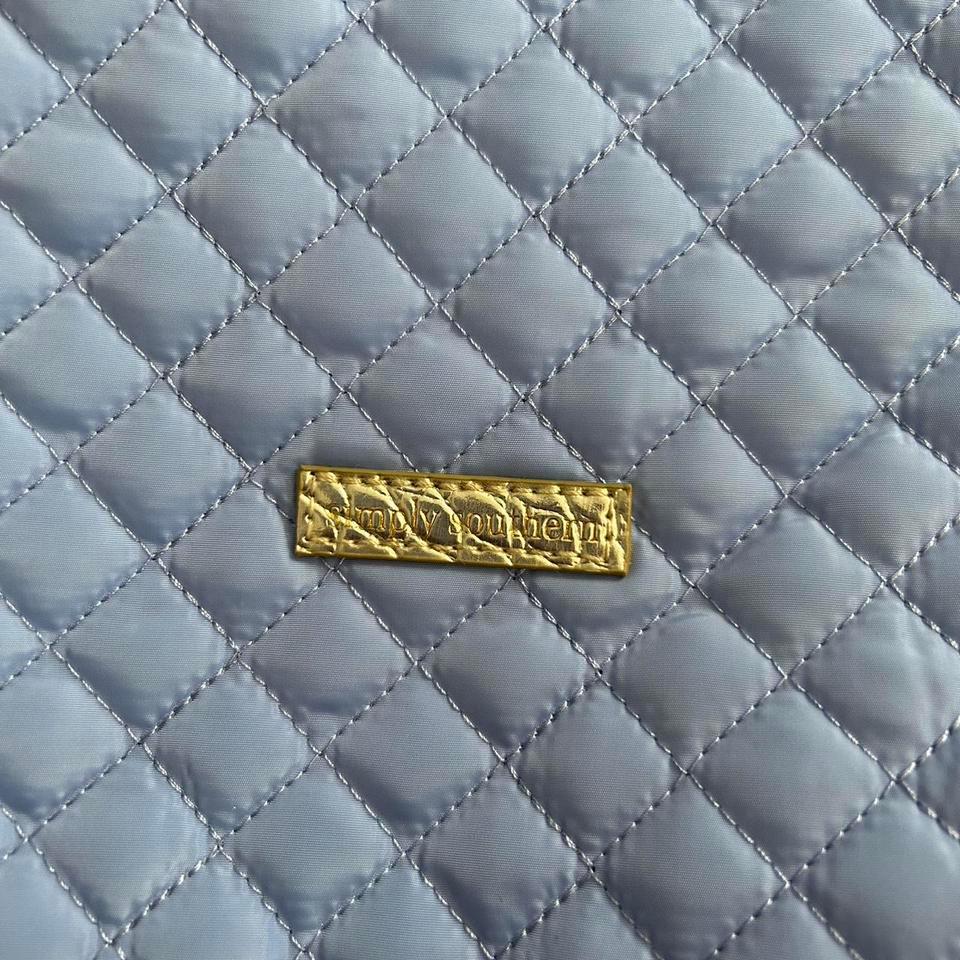 Lavender Quilted Simply Southern Tote 2