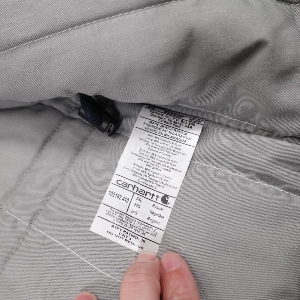 Carhartt Fr Jacket Mens 2xl 27d1 5