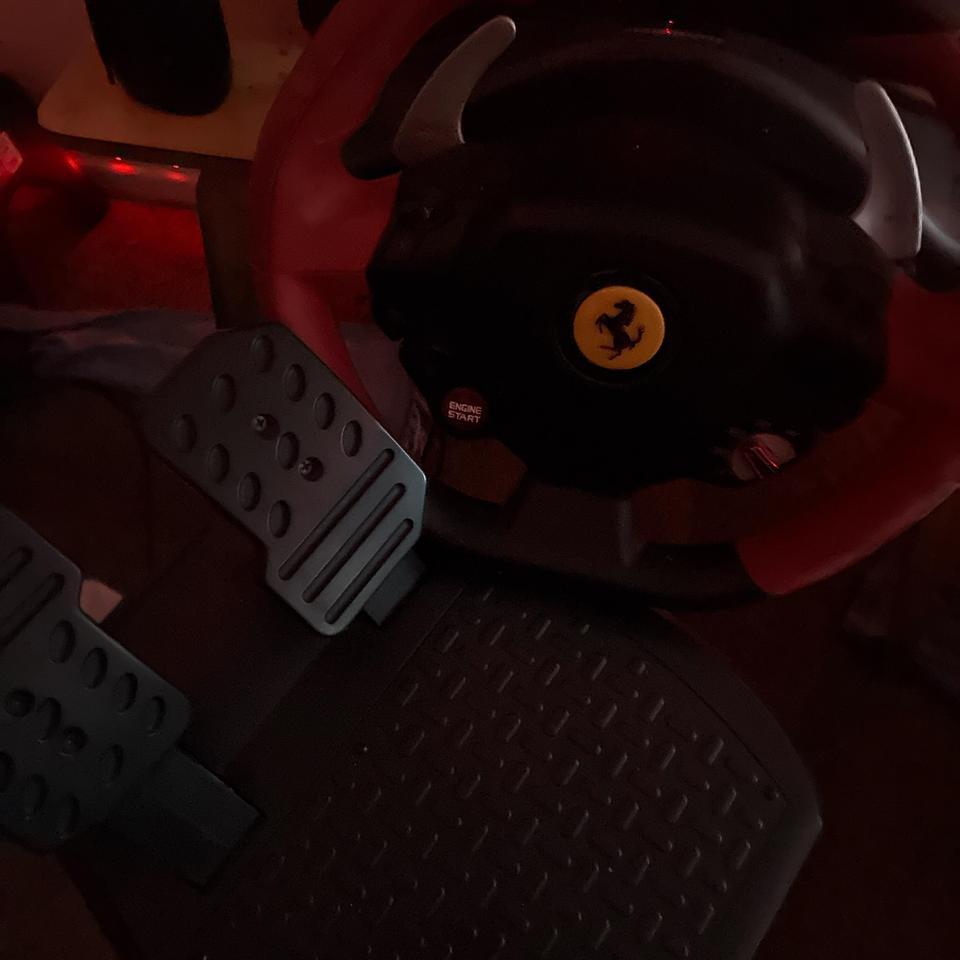 Ferrari Red Steering Wheel And Ffbe