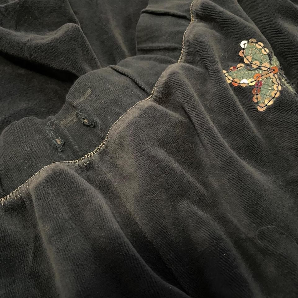 Womens Velvet Sweats With Small Df3a 4