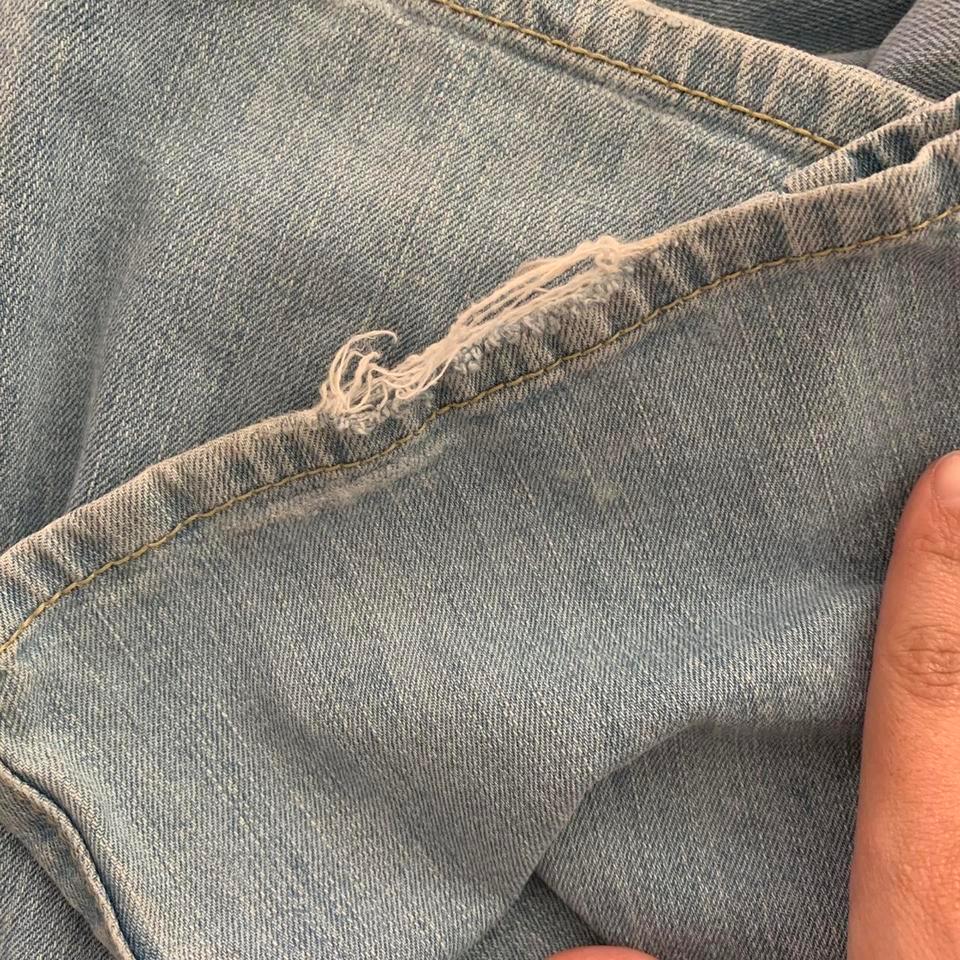 Low Rise Flared Jeans With A 6